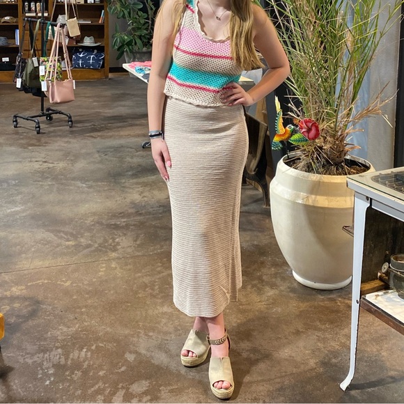 Z Supply Myknos Midi Skirt New M - Picture 5 of 6